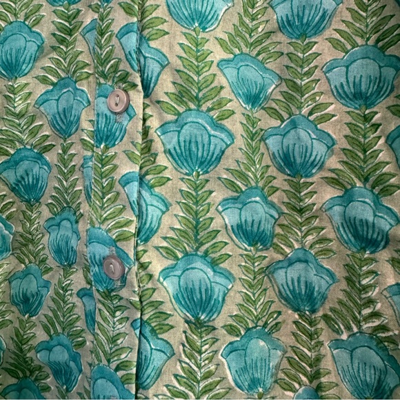 NWT Emerson Fry Frances Green Women's Top - Picture 3 of 4